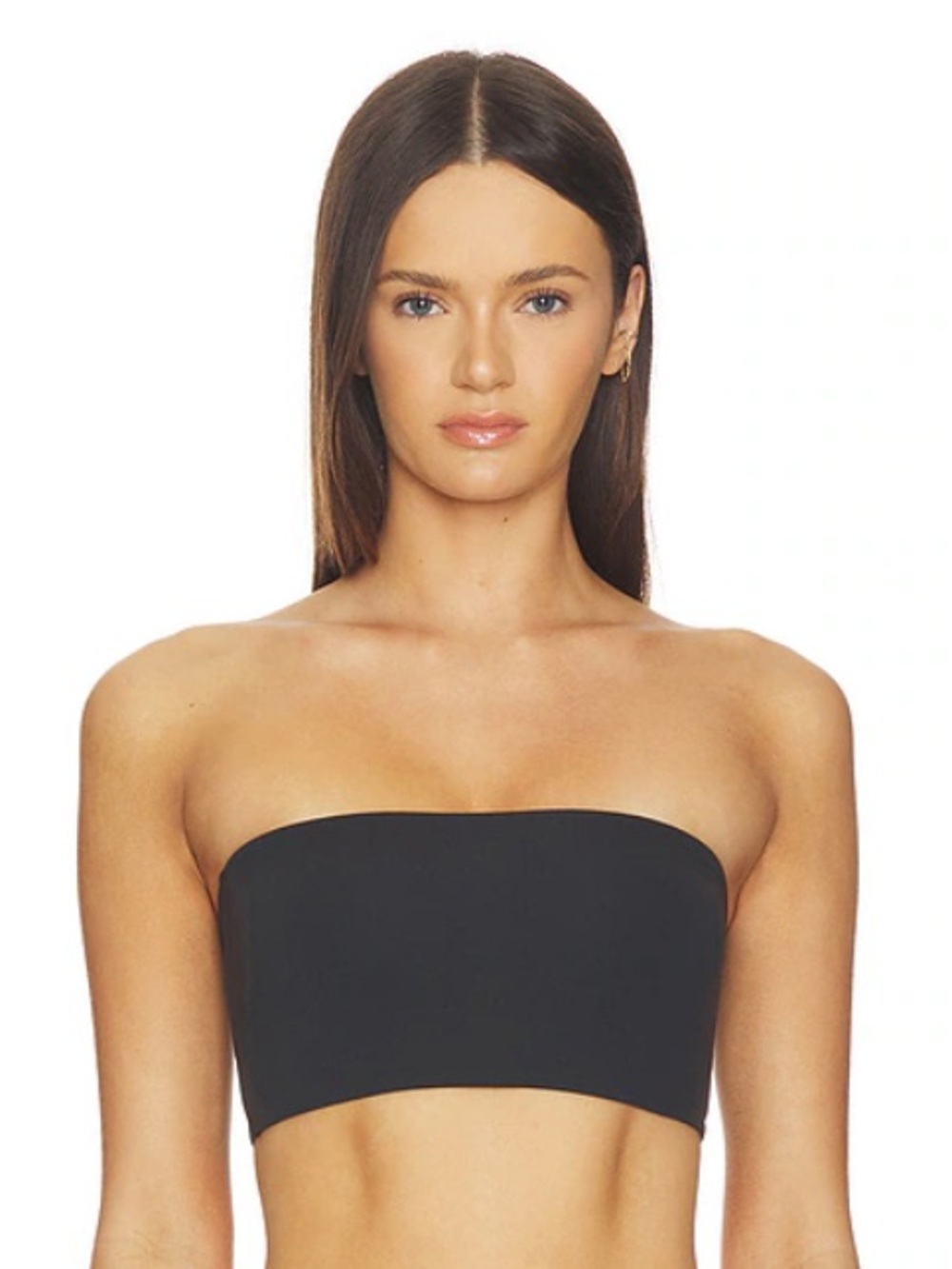 SKIMS Onyx Bandeau Bralette Black Tube Bra NEW w/tags